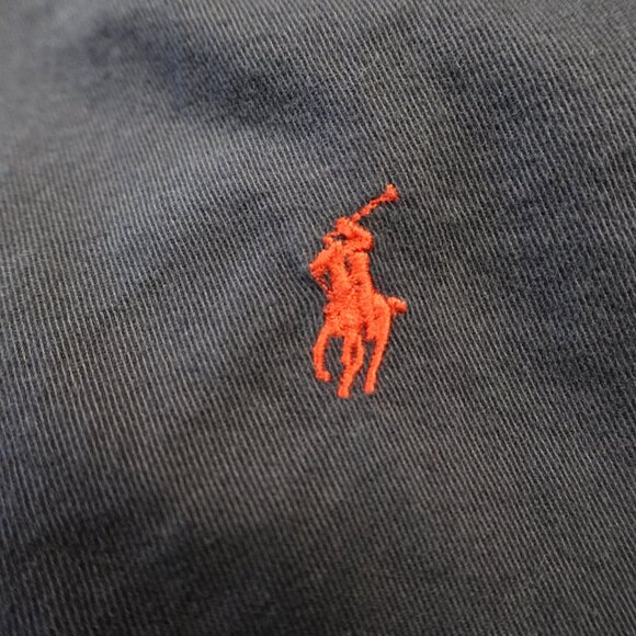 Polo Ralph Lauren Blaire Button Down Shirt Men’s XXL Navy Cotton Classic Fit - Picture 5 of 10